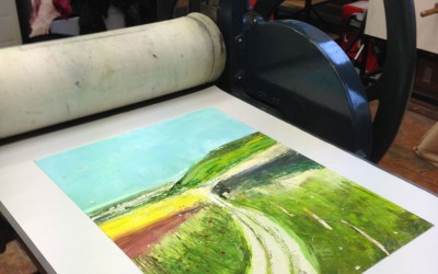 How’s a Monoprint Made?