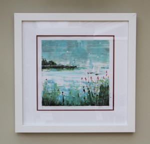 Gentle Breeze Monoprint